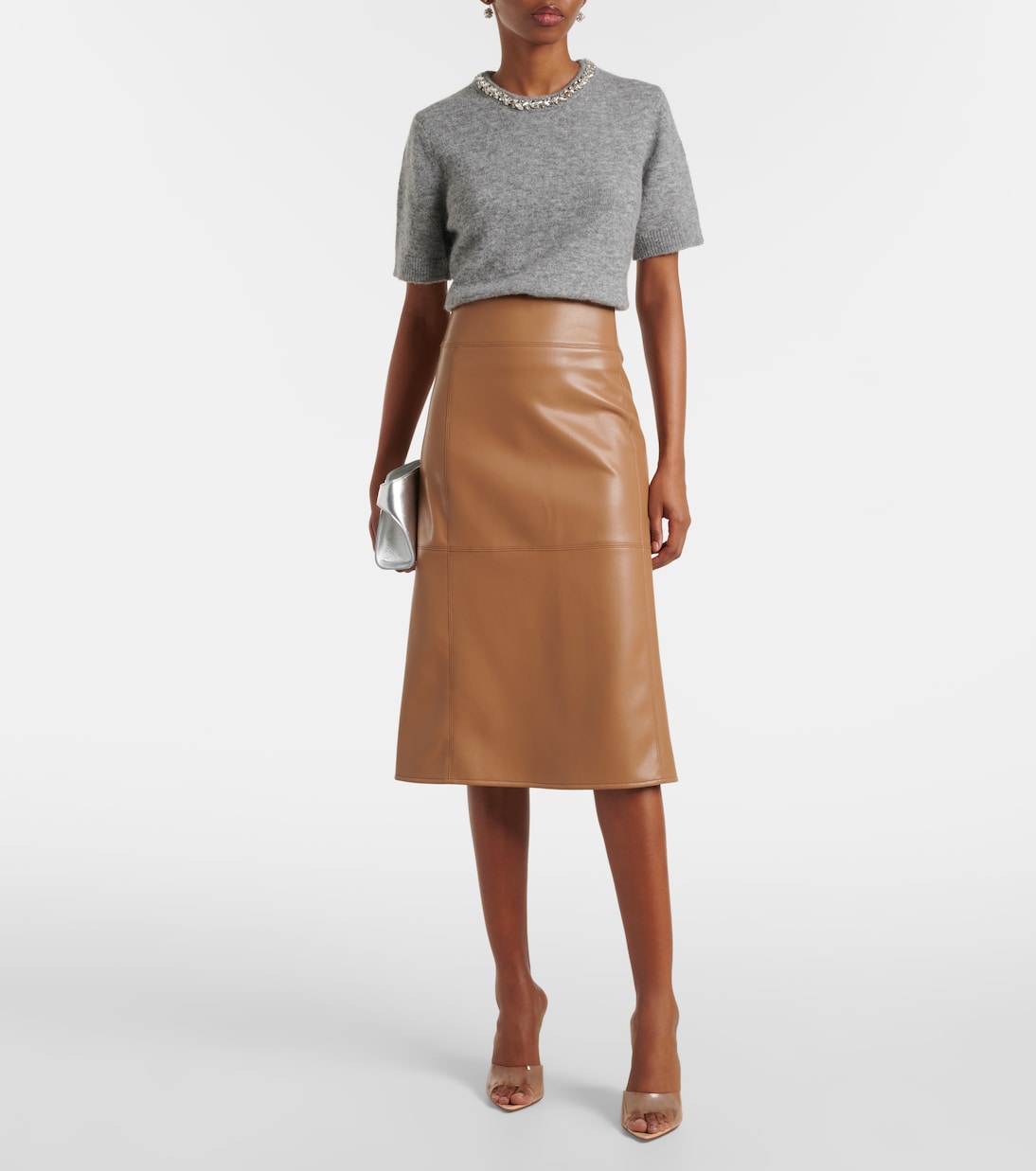 Top Layton en mezcla de lana | Velvet