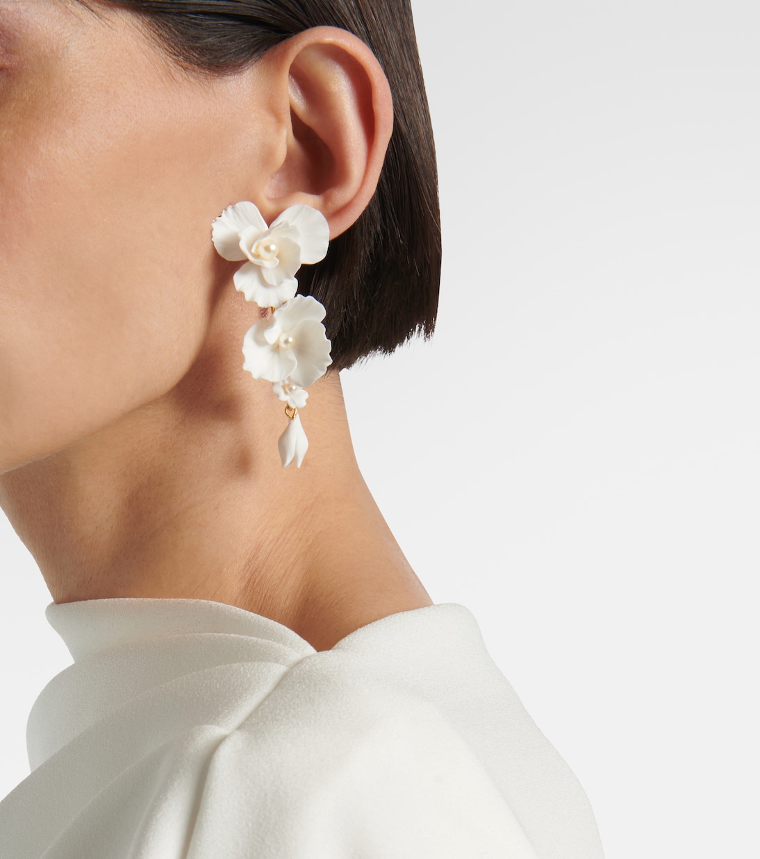 Boucles d’oreilles Mariam à fleurs | Jennifer Behr