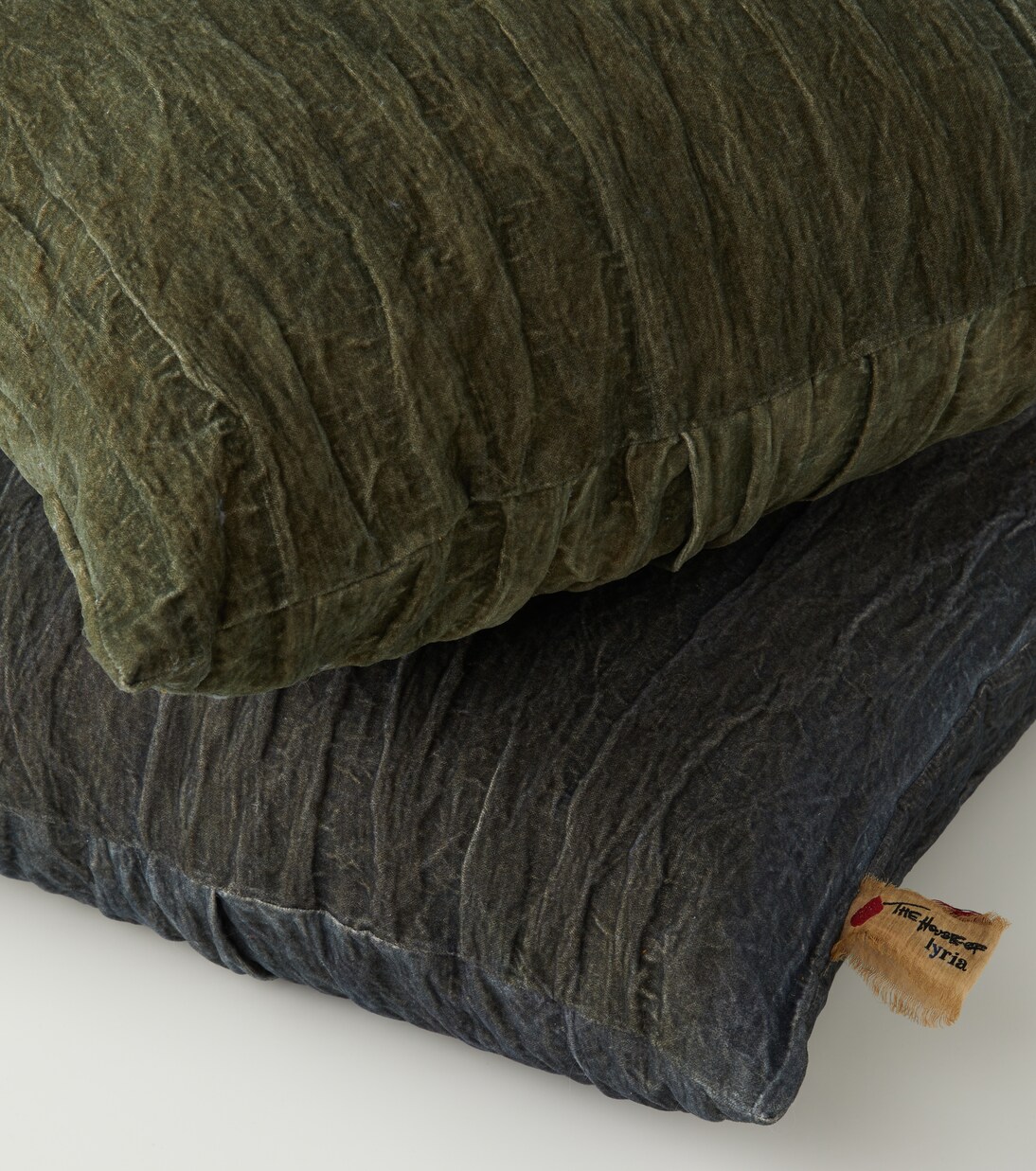 Paesaggio cotton-blend cushion | The House of Lyria