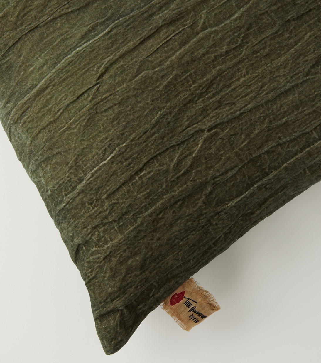 Paesaggio cotton-blend cushion | The House of Lyria