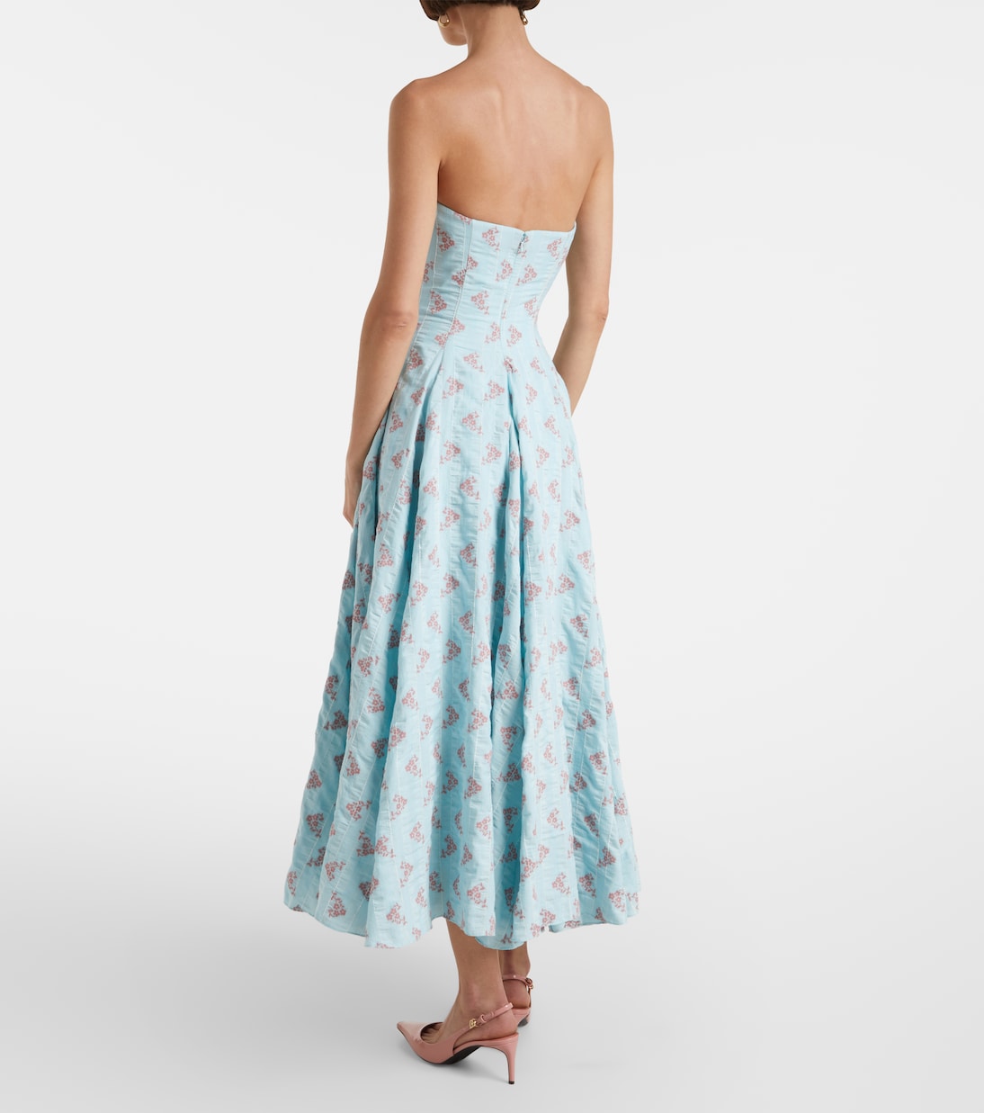 Midikleid Rousseau aus einem Baumwollgemisch | Markarian