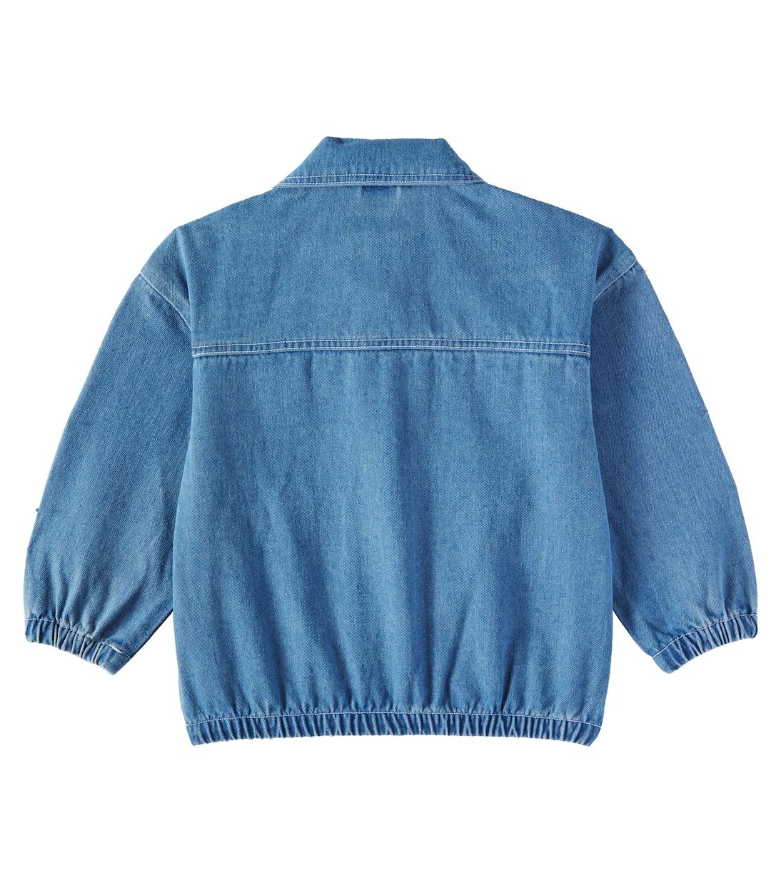 Veste en jean à logo | Tinycottons