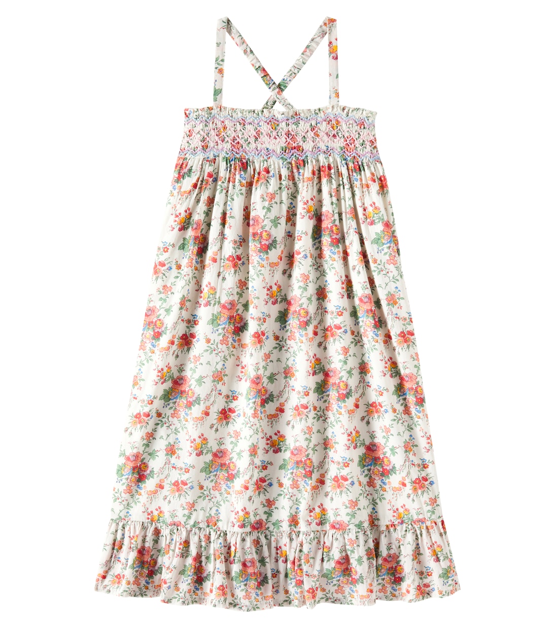 Robe Marceline en coton à fleurs | Louise Misha