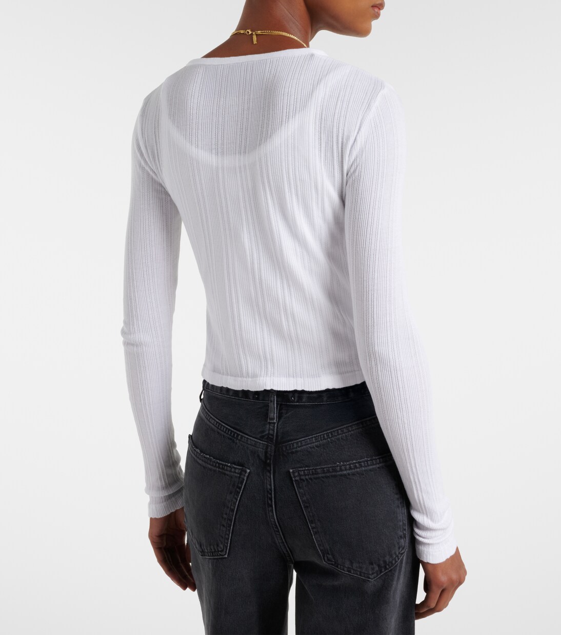 Cardigan Drew aus einem Baumwollgemisch | Velvet