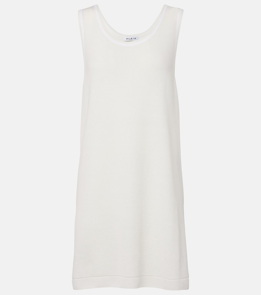 Túnica en mezcla de algodón y lana | Alaïa