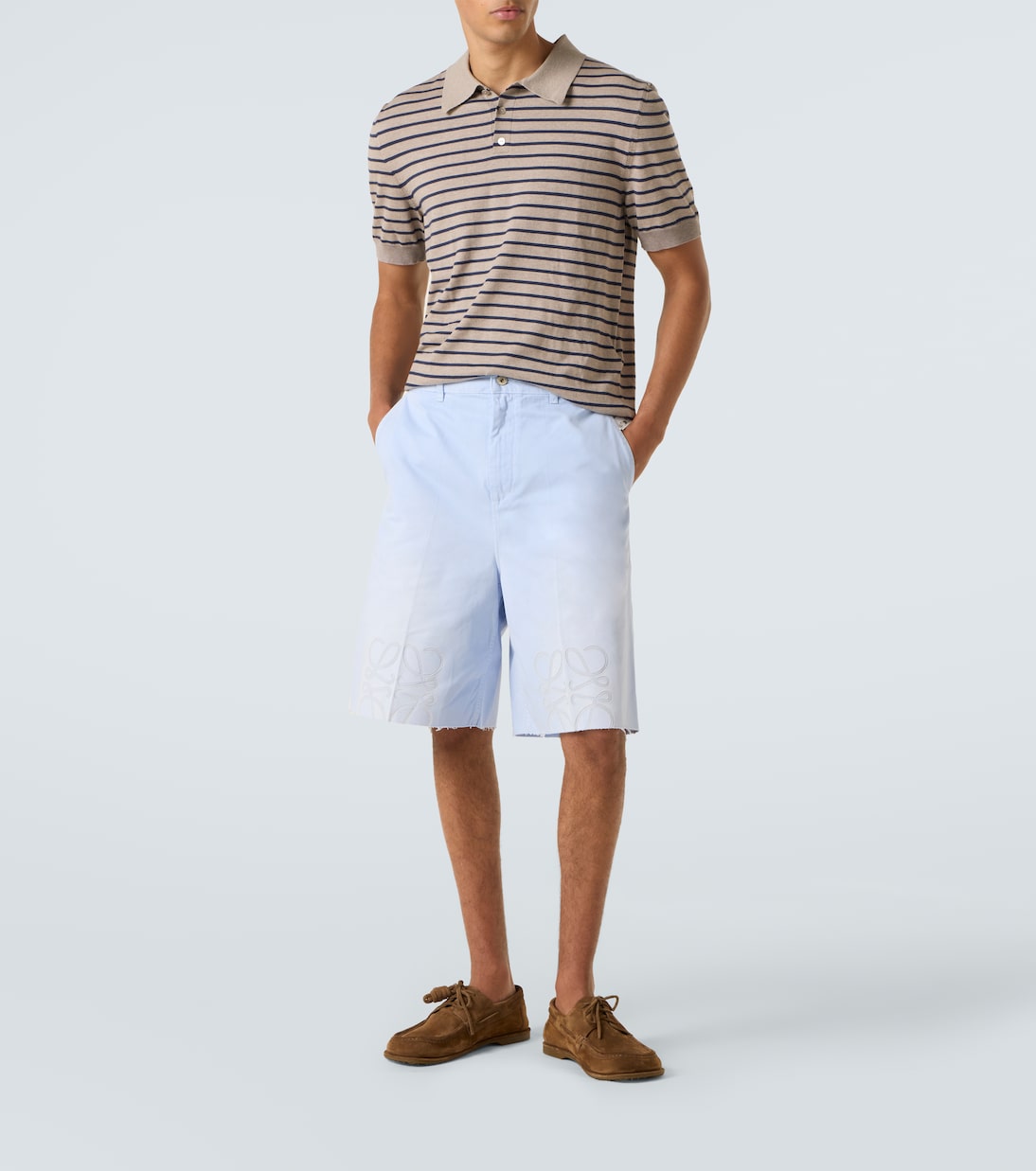 Paula's Ibiza Campo suede boat shoes | Loewe