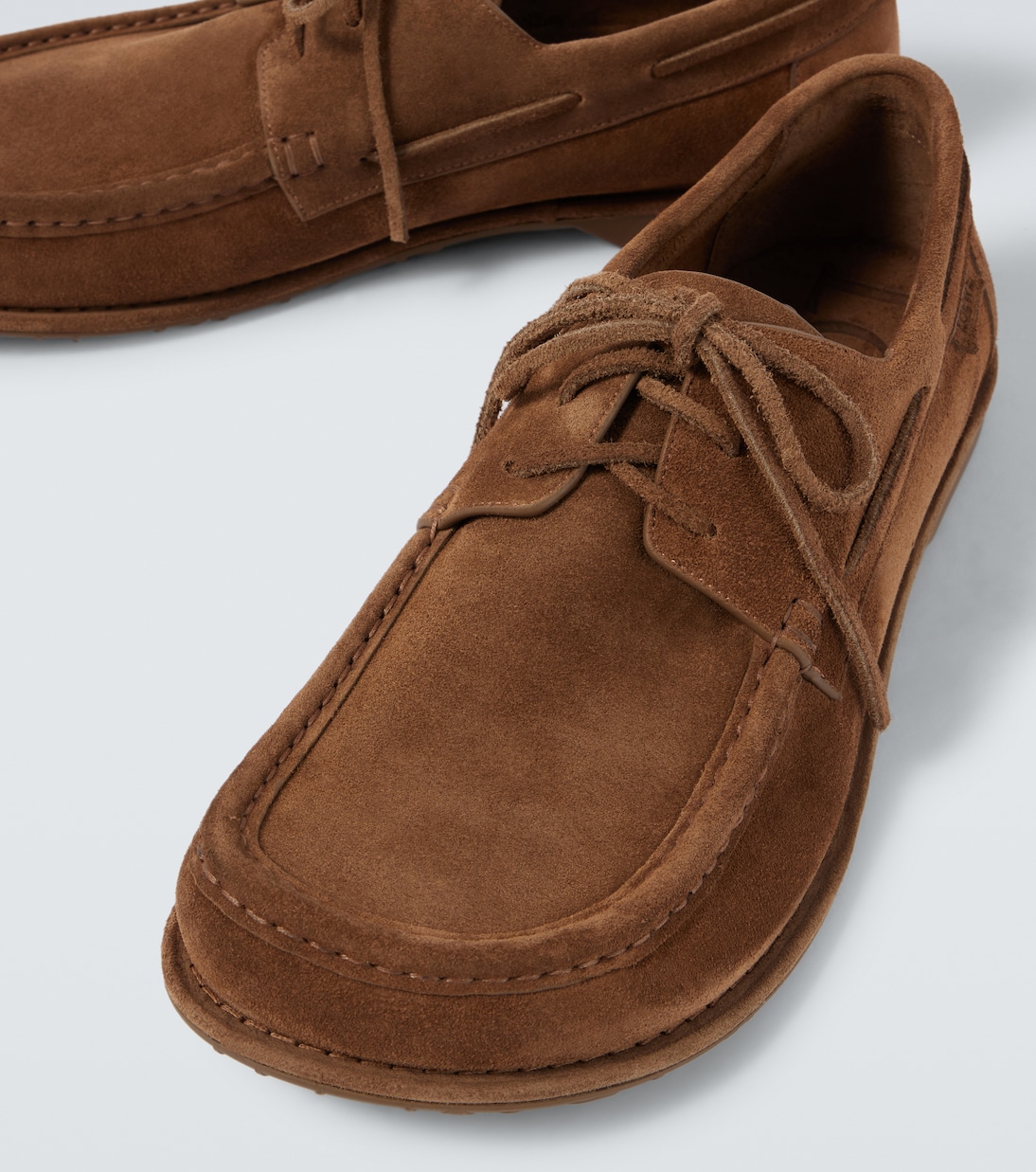 Paula's Ibiza Campo suede boat shoes | Loewe