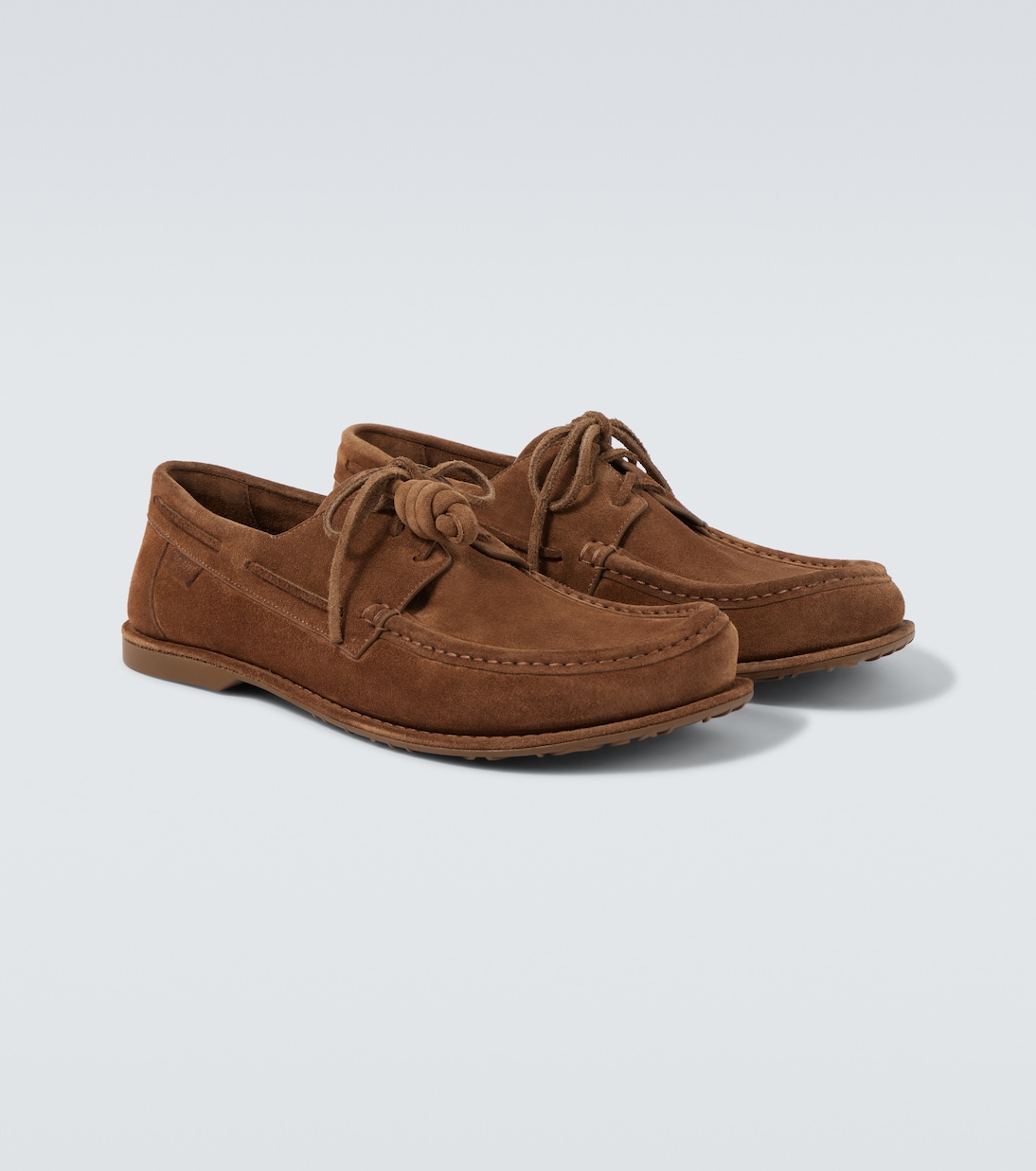 Paula's Ibiza Campo suede boat shoes | Loewe