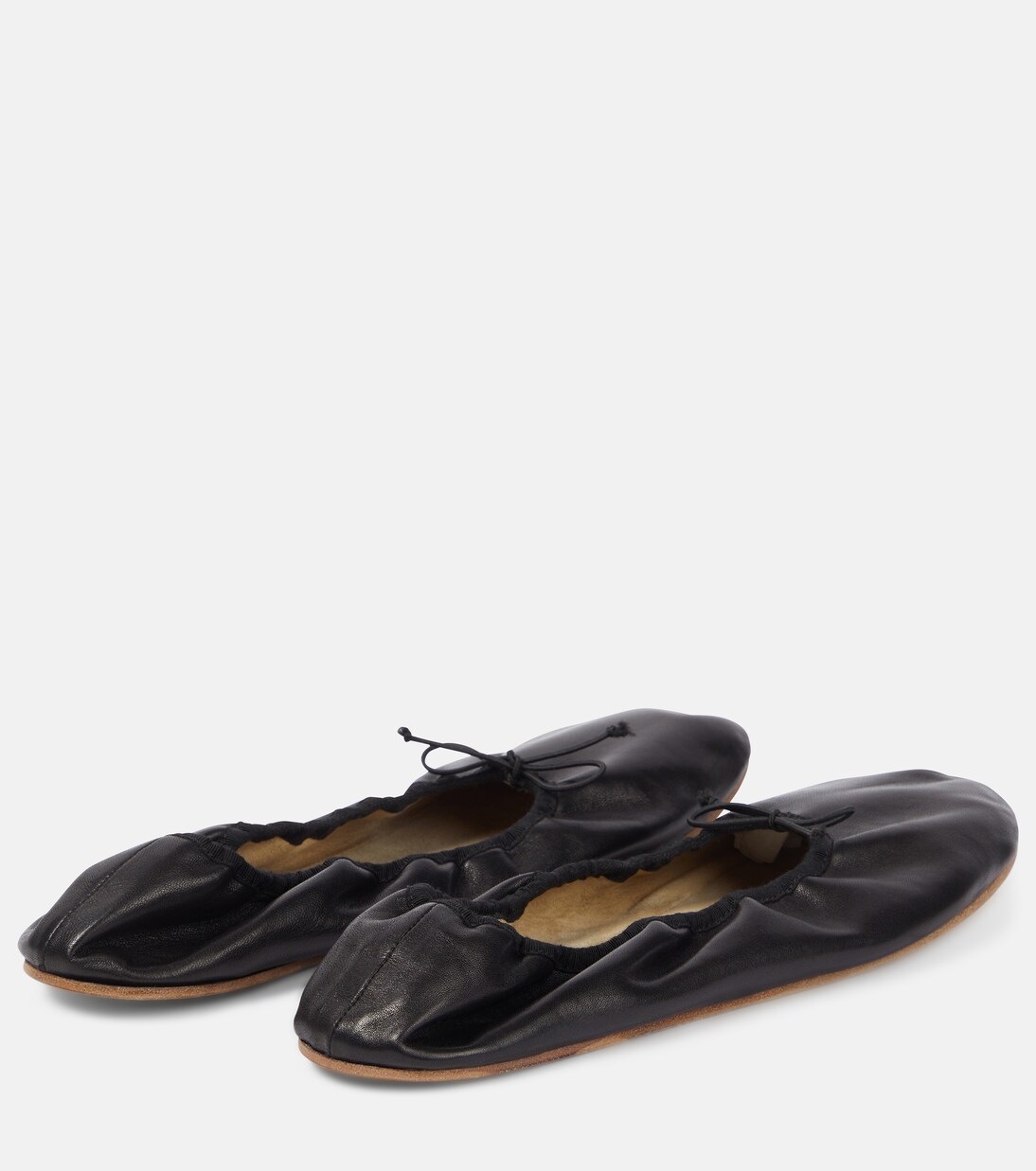 Leather ballet flats | The Row
