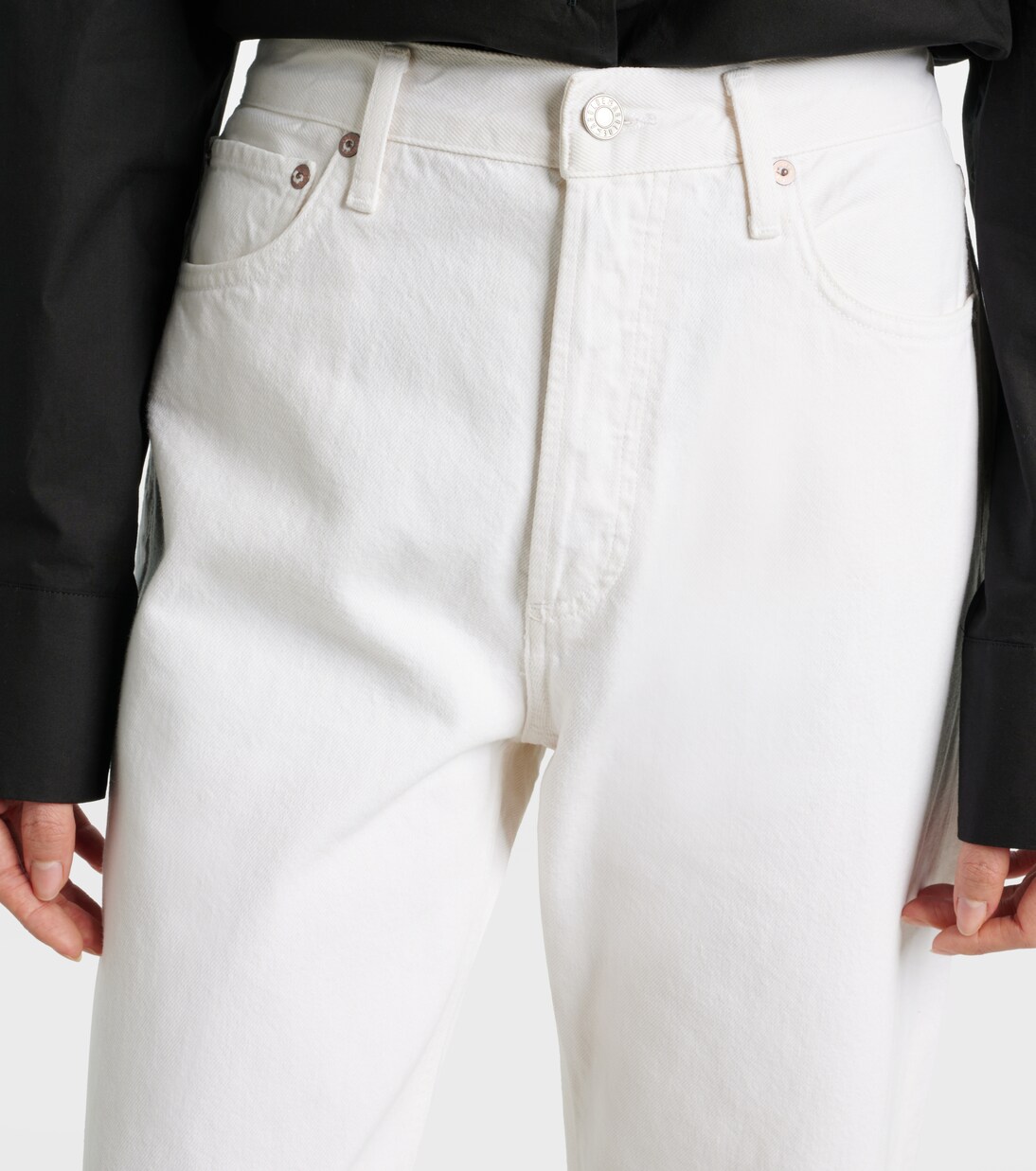 Jean droit à taille mi-haute | Agolde