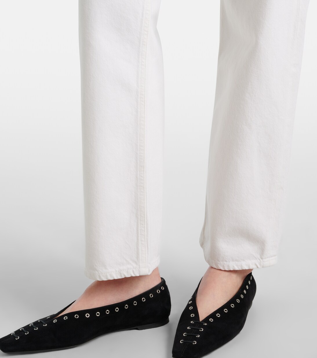 Jean droit à taille mi-haute | Agolde