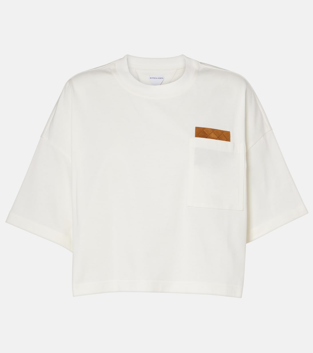 Intrecciato cotton jersey T-shirt | Bottega Veneta