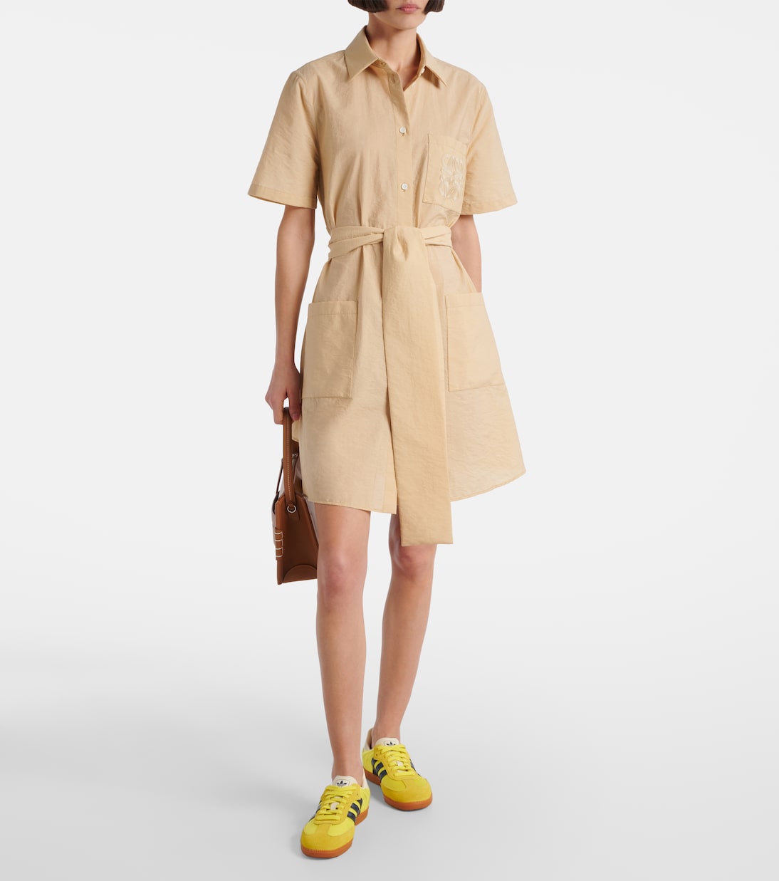 Sneakers Samba OG aus Satin mit Veloursleder | Adidas