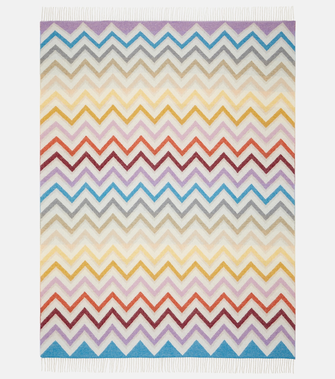 Plaid Watamu Zigzag aus einem Wollgemisch | Missoni
