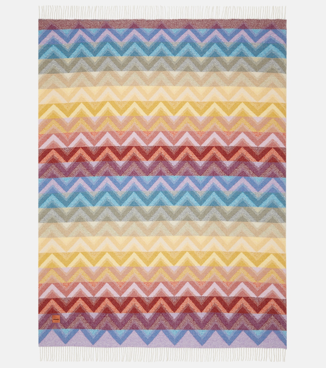 Plaid Watamu Zigzag aus einem Wollgemisch | Missoni