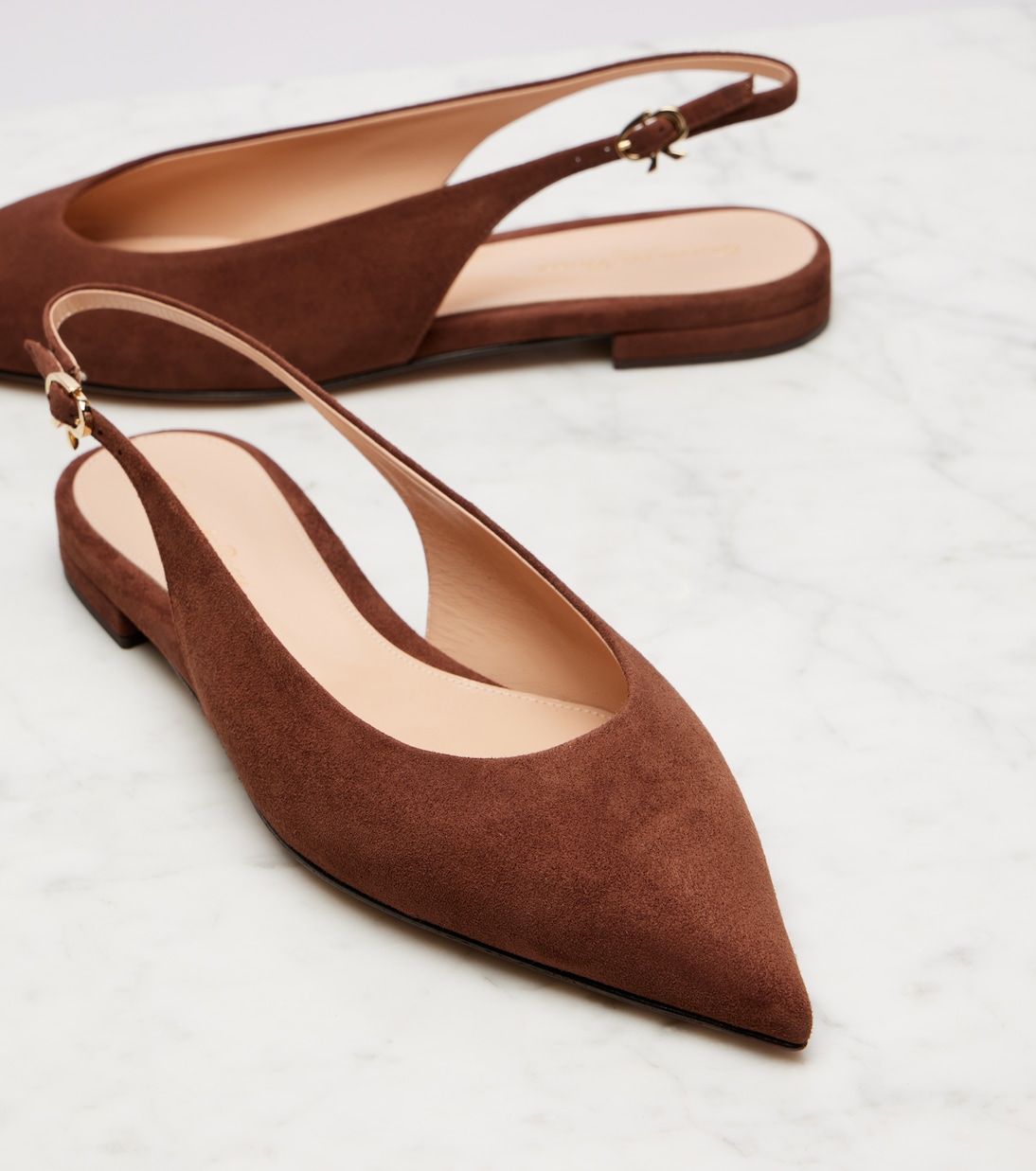 Robbie 05 slingback flats  | Gianvito Rossi