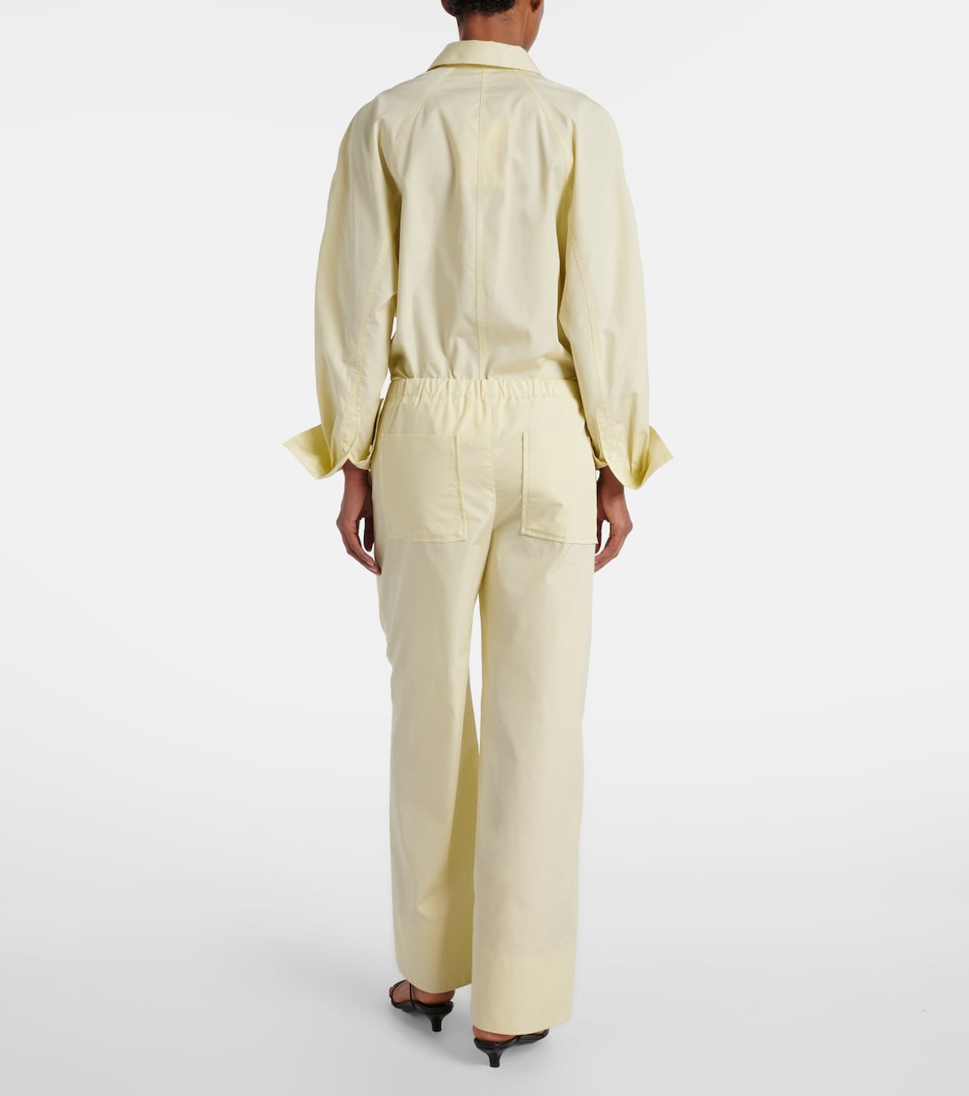 Weite Hose aus Baumwollpopeline | Toteme