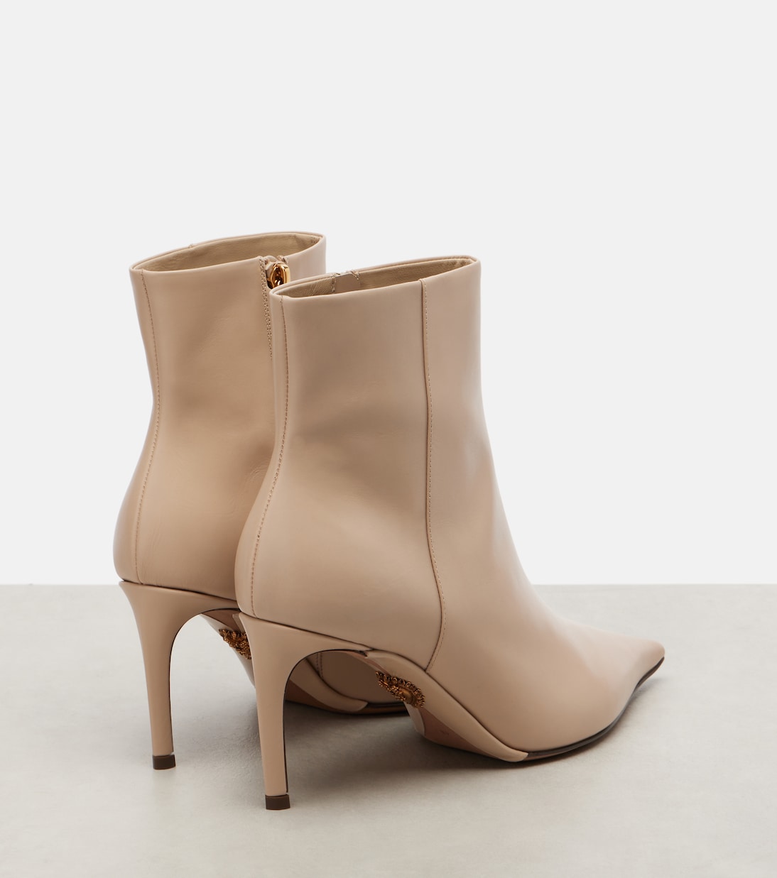 Ankle Boots aus Leder | Dolce&Gabbana