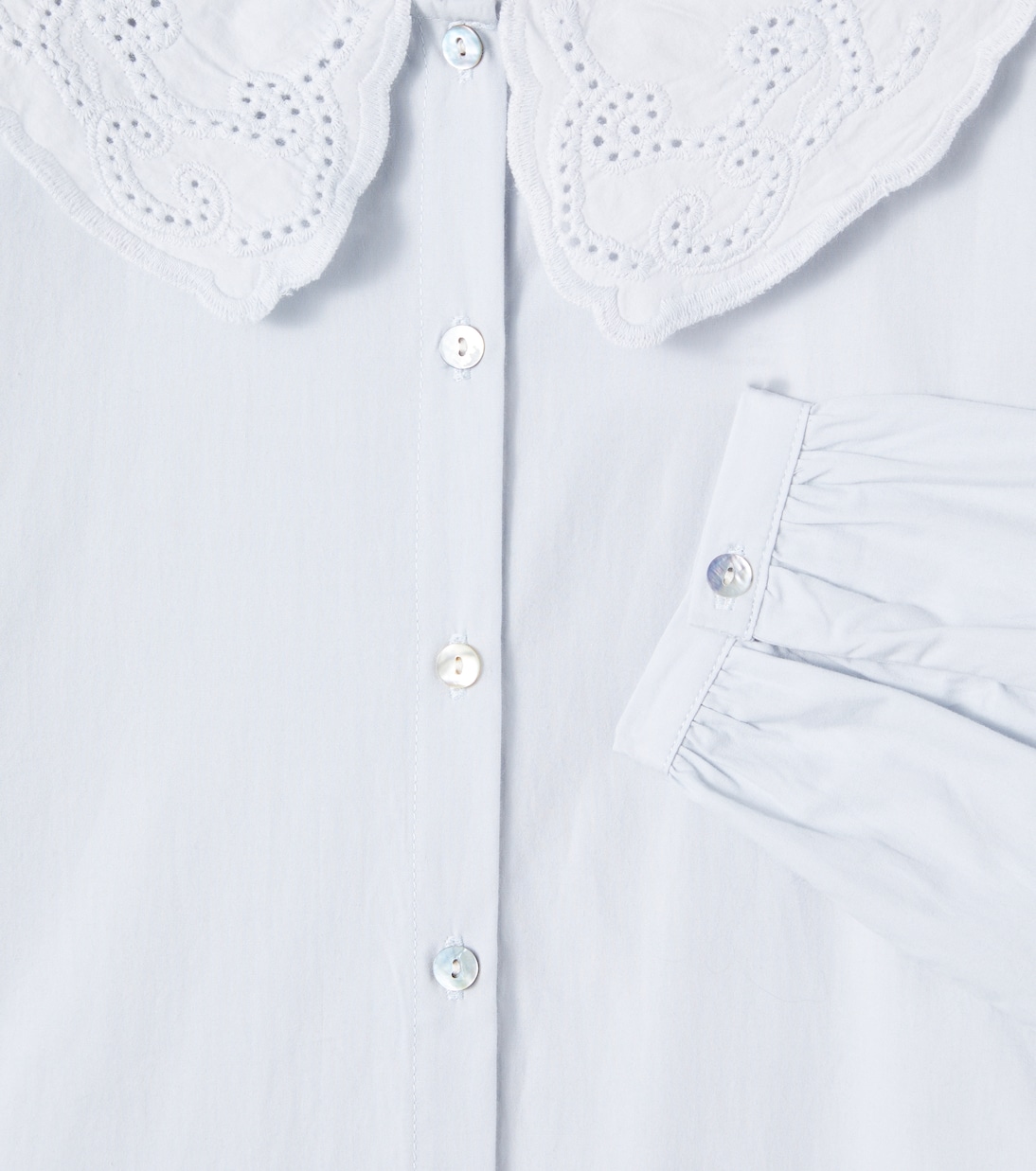 Rilo embroidered cotton shirt | Konges Sløjd