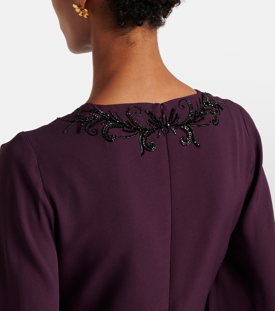 Abito lungo Sorella con ricamo | La DoubleJ