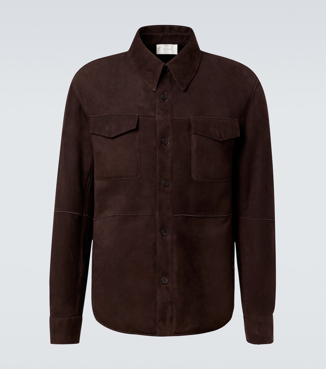 Jacke Bento aus Veloursleder mit Shearling | The Row