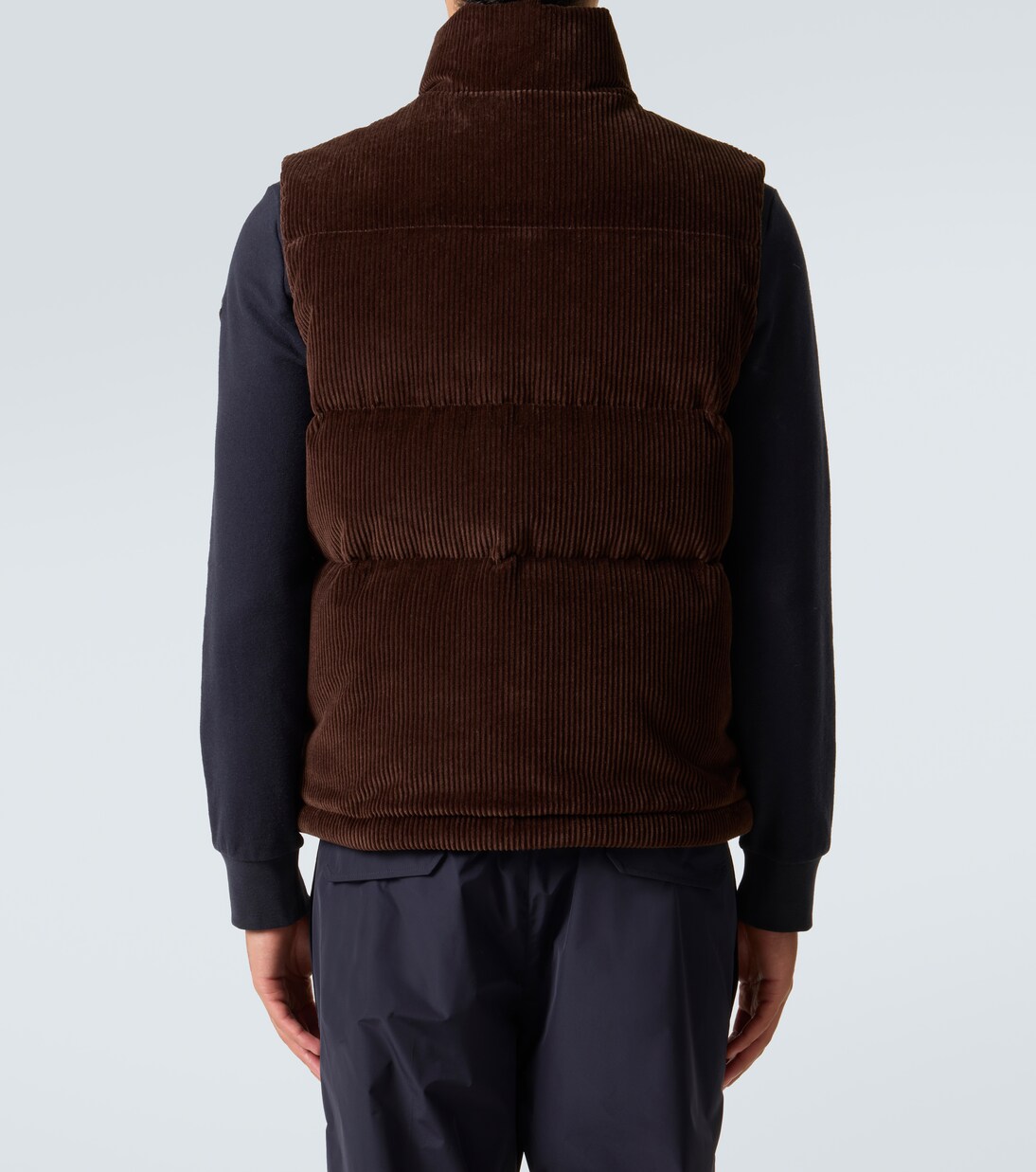 Agen cotton corduroy down vest | Moncler