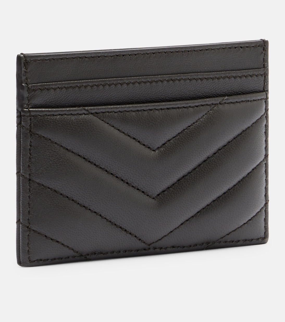 Cassandre matelassé leather card holder | Saint Laurent