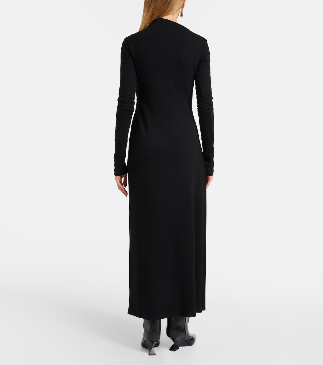 Robe longue Edile en laine et coton mélangés | Sportmax