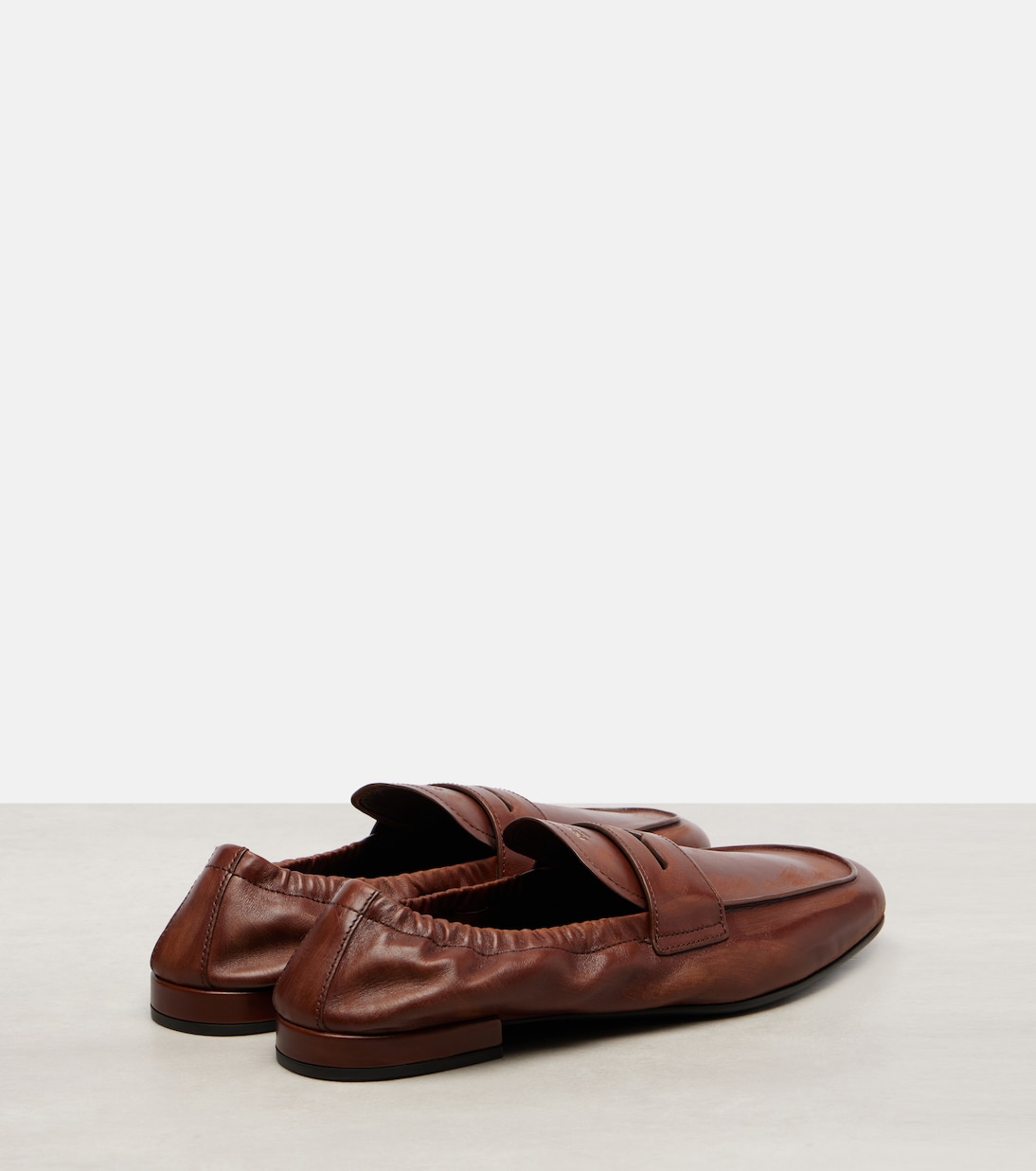 Loafers aus Leder | Prada