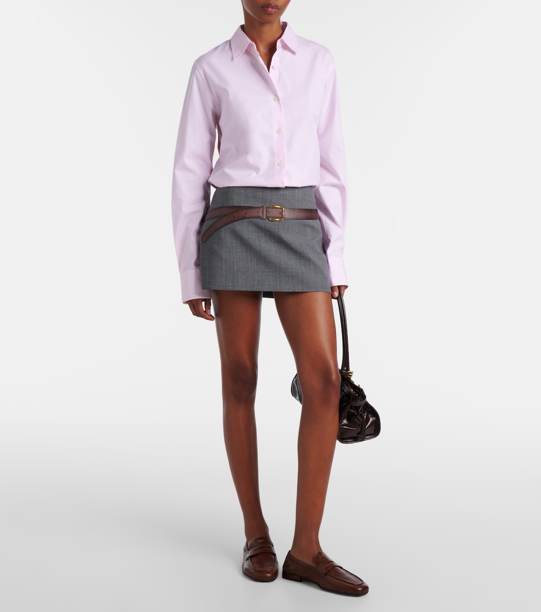 Loafers aus Leder | Prada