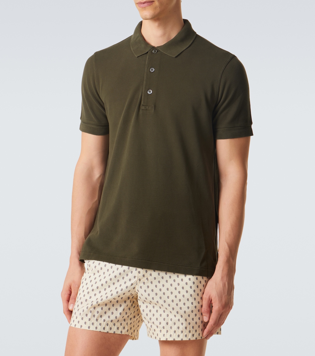 Polohemd aus Piqué | Tom Ford