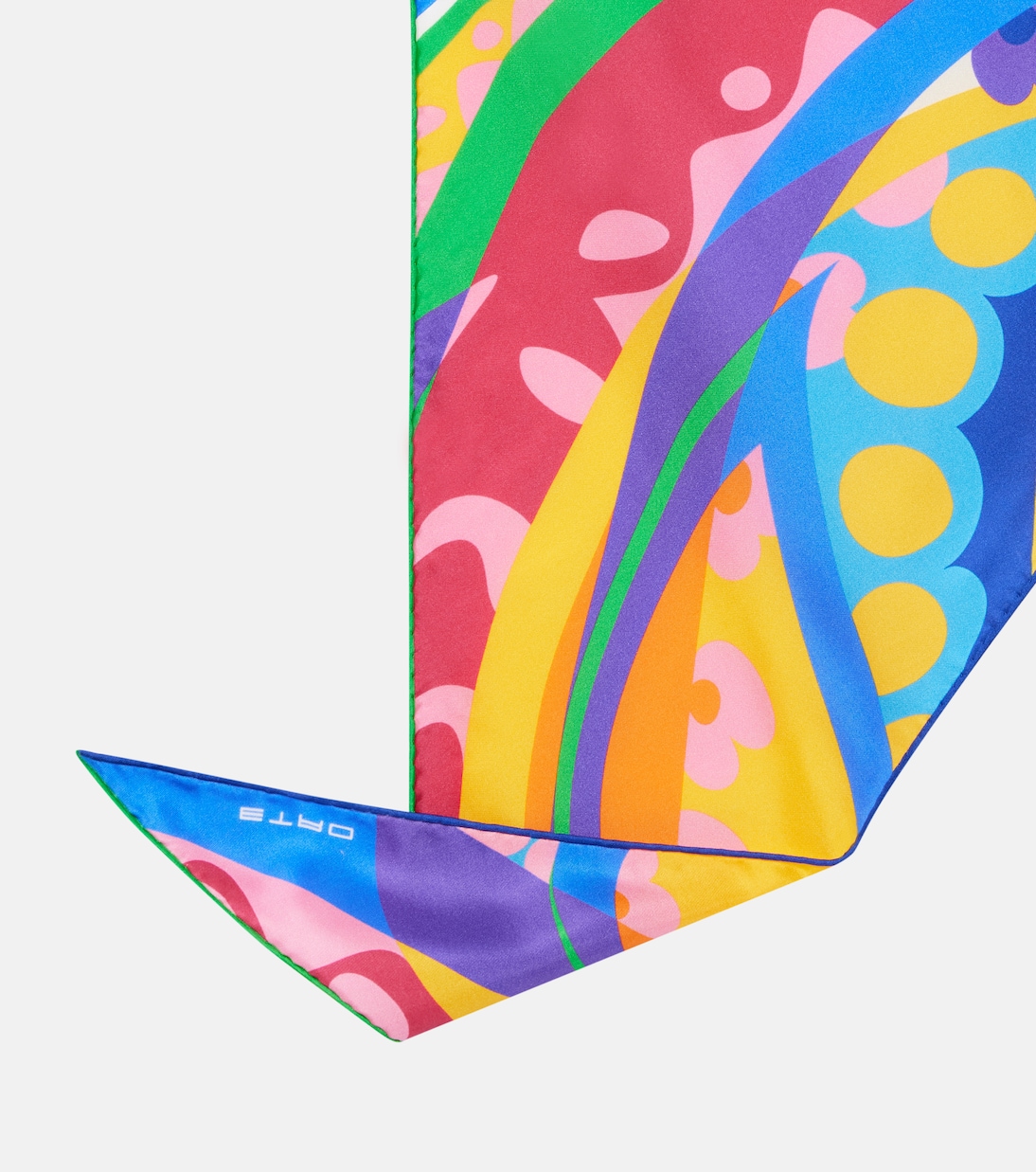Printed silk twill scarf | Etro