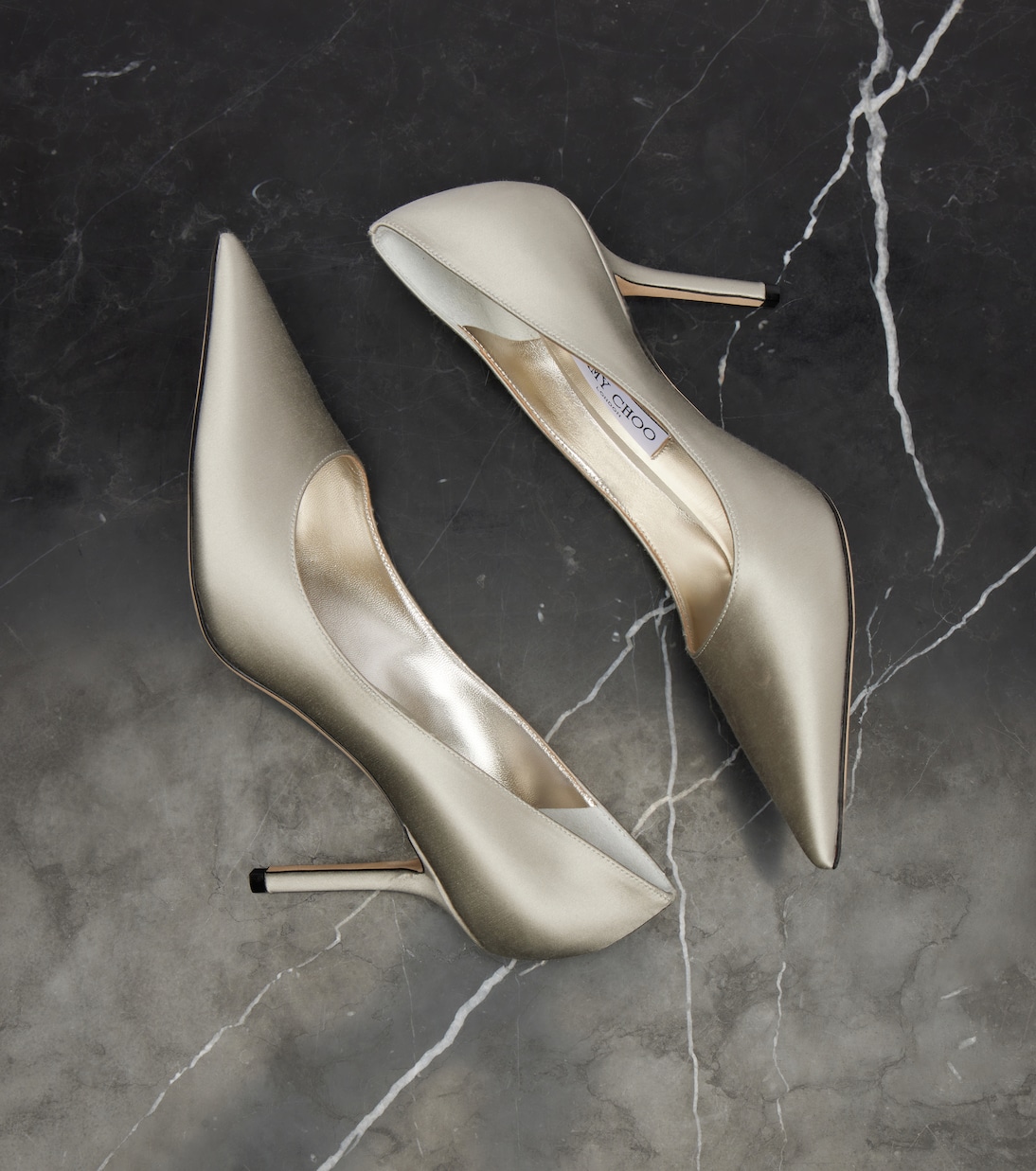 Escarpins Love 85 en satin | Jimmy Choo