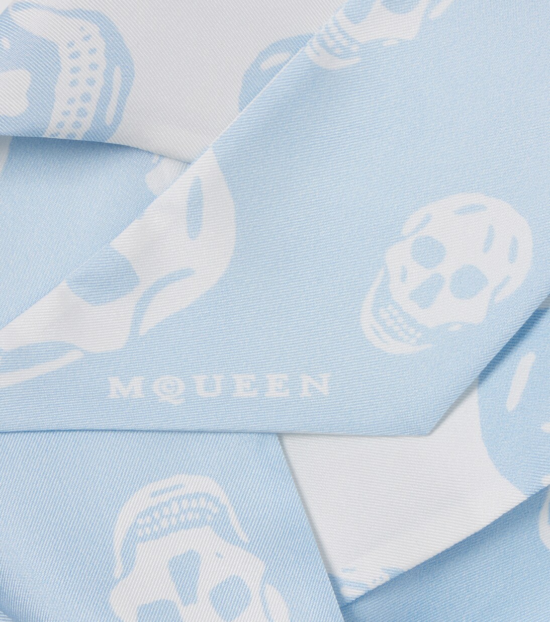 Printed silk scarf | McQueen