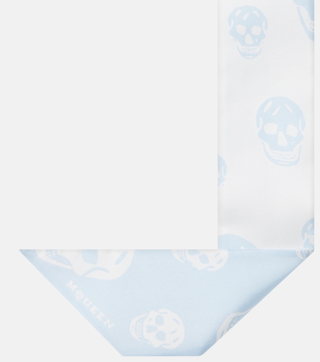 Printed silk scarf | McQueen