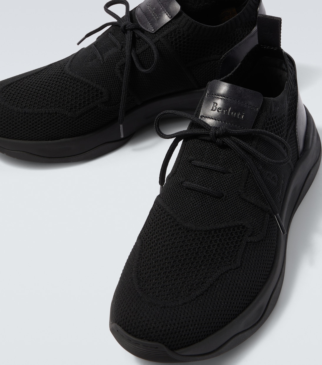 Baskets Shadow à finitions en cuir | Berluti