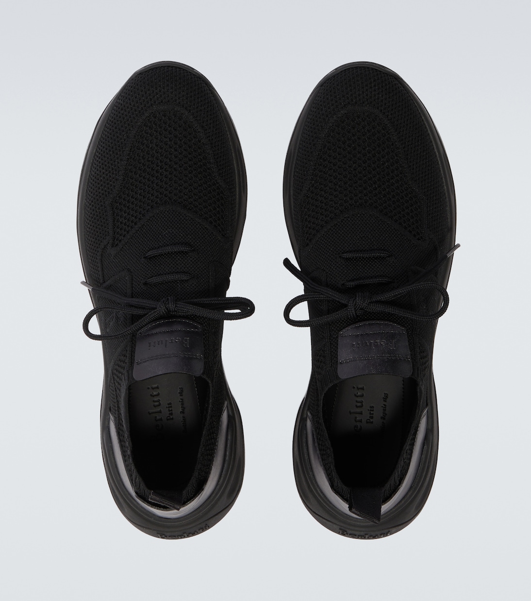 Baskets Shadow à finitions en cuir | Berluti