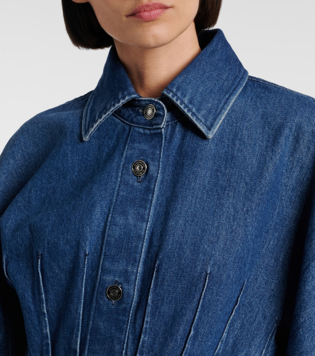 Midikleid aus Denim | Givenchy