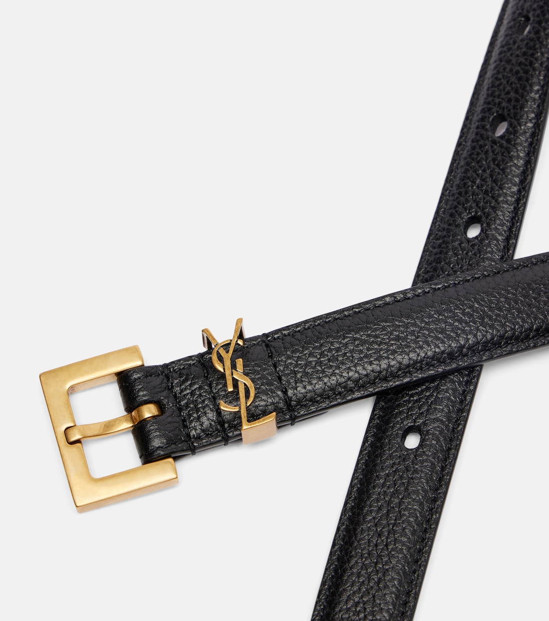 Ceinture Cassandre en cuir | Saint Laurent
