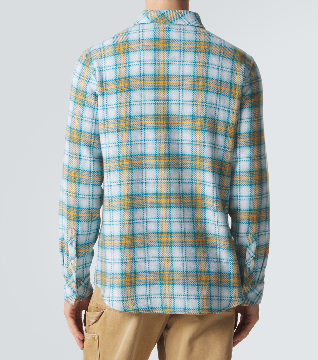 Freedom cashmere shirt with amethyst | God's True Cashmere