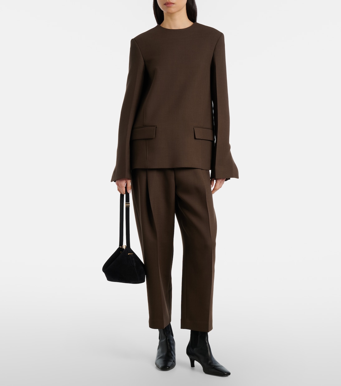 Gerade Cropped-Hose | Toteme