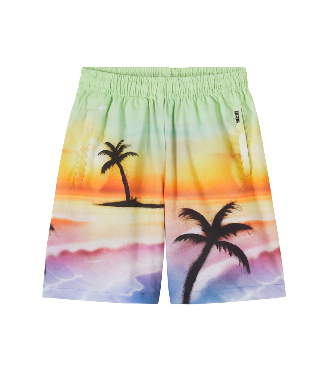 Adi printed cotton shorts | Molo