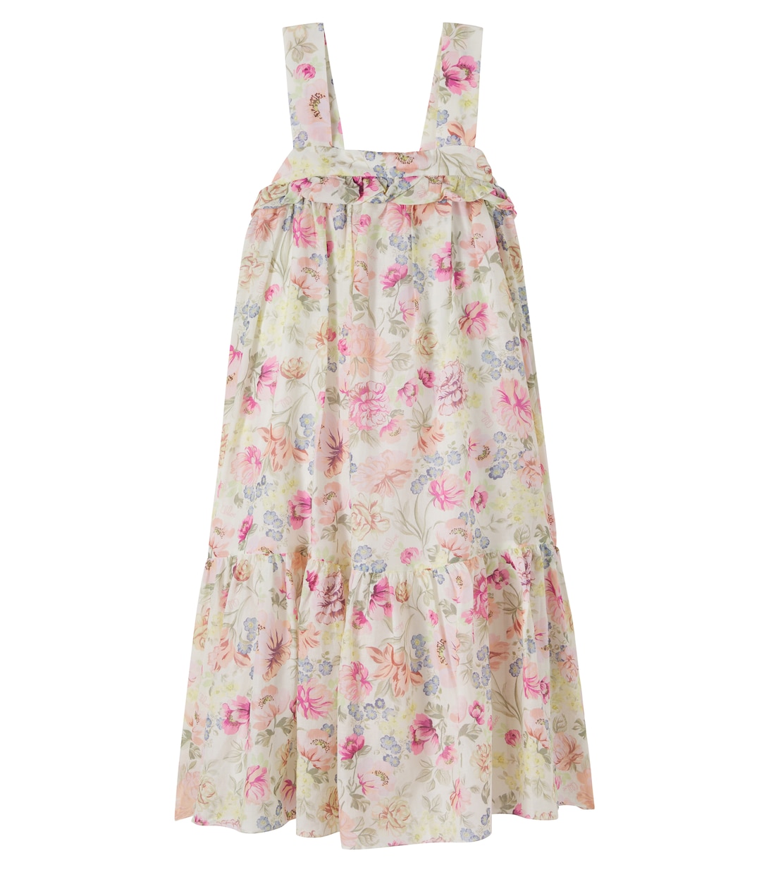 Robe en coton à fleurs | Chloé Kids