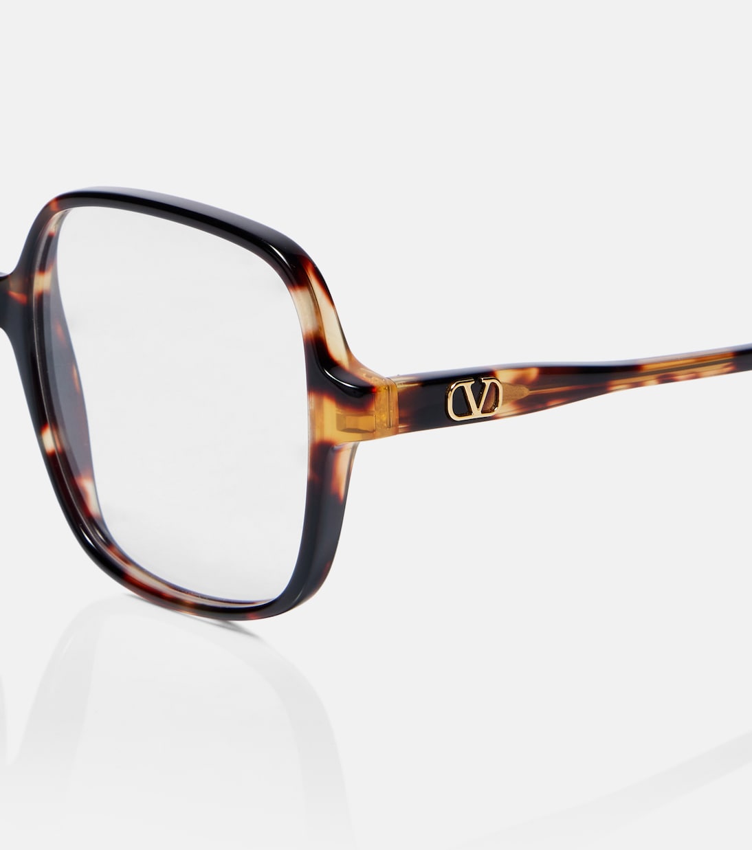 Light V VLogo oversized glasses | Valentino