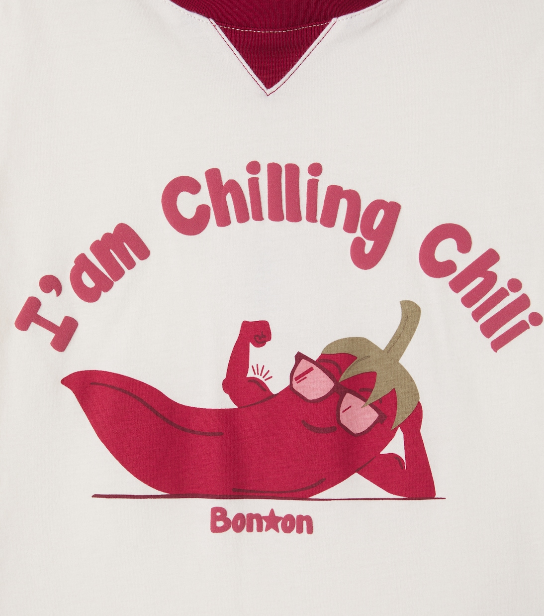 Lodestie printed cotton jersey T-shirt | Bonton