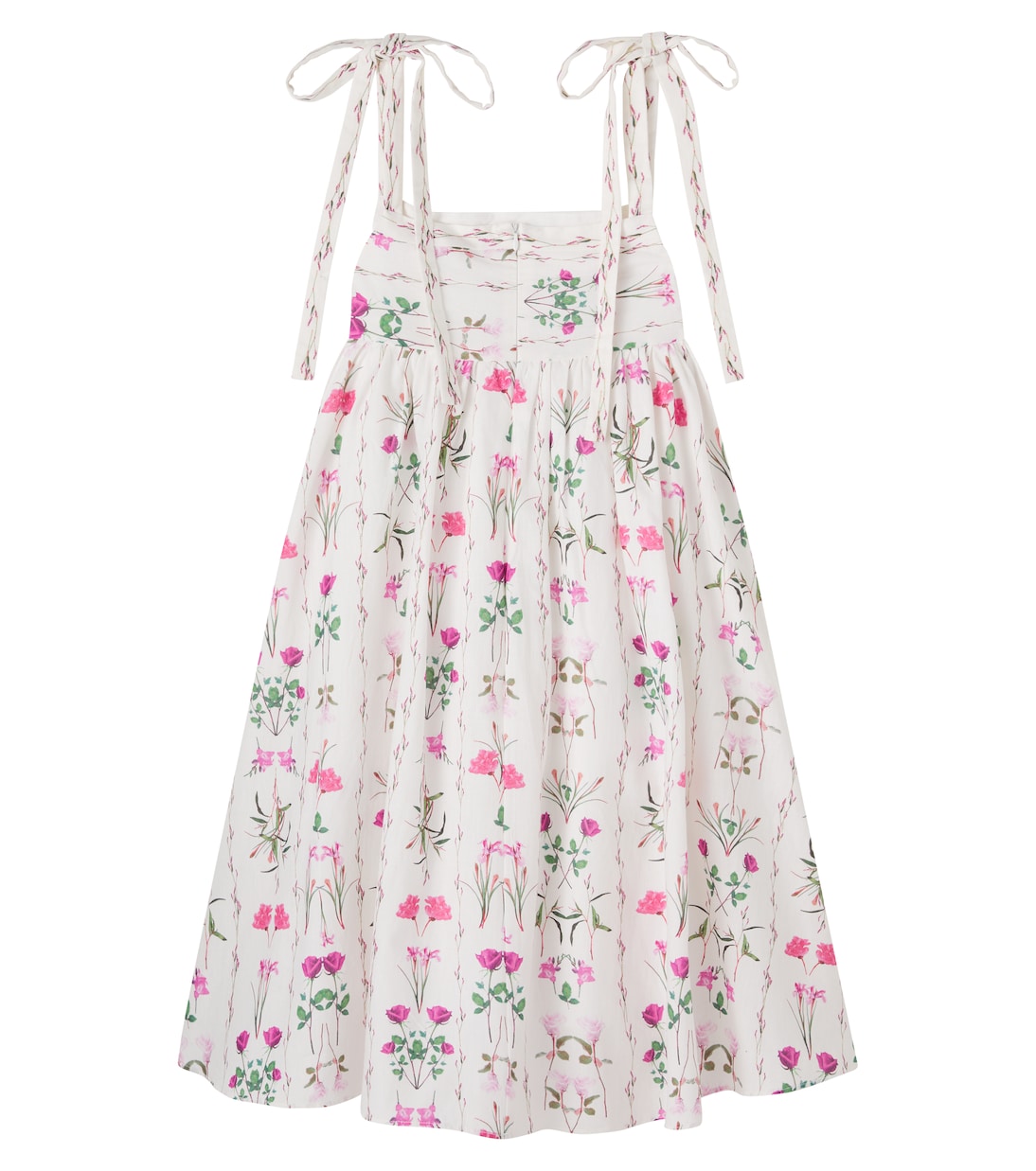 Floral cotton and linen dress | Petite Amalie  