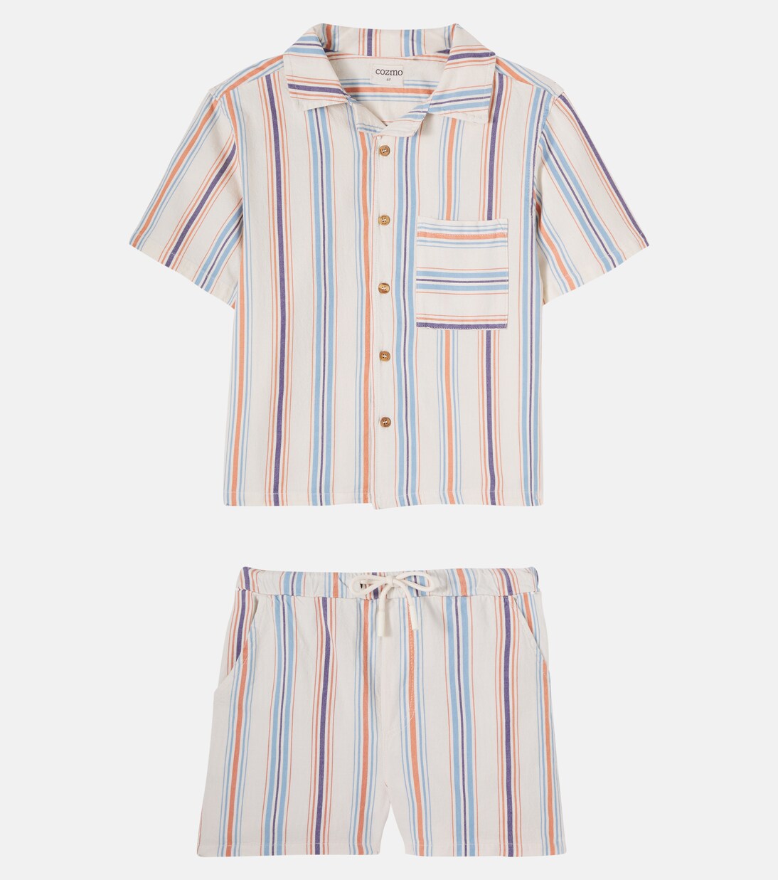 Set Iro aus Hemd und Shorts aus Baumwolle | Cozmo
