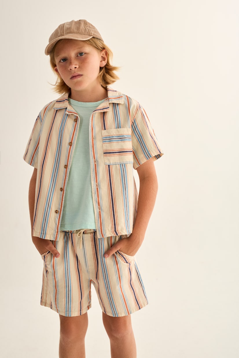 Set Iro aus Hemd und Shorts aus Baumwolle | Cozmo