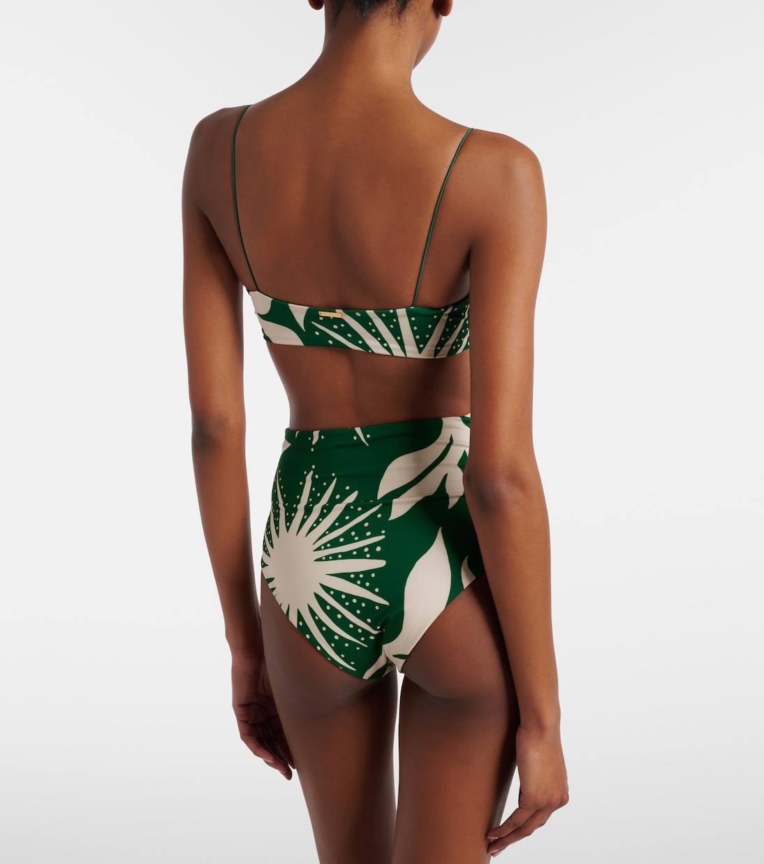 Haut de bikini imprimé Isla | Cala de la Cruz