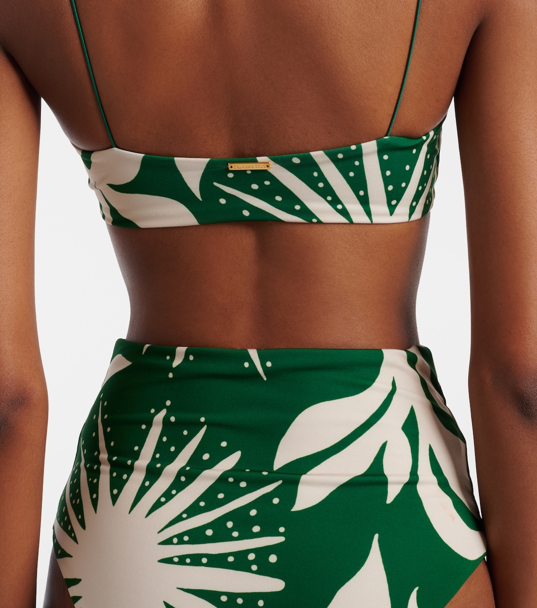 Haut de bikini imprimé Isla | Cala de la Cruz